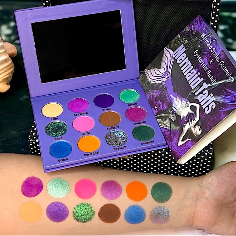 New Mermaid Scales Cosmetics Palette